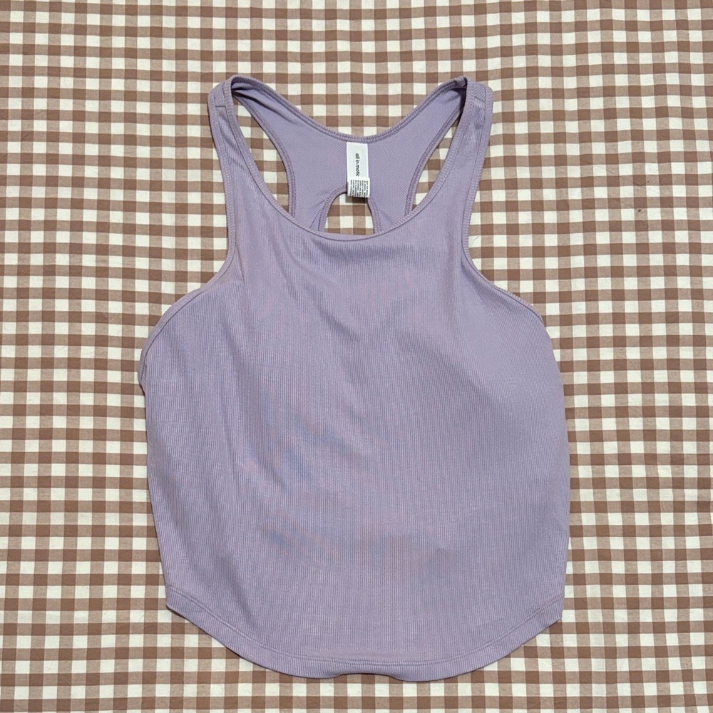Racerback Cropped Tank